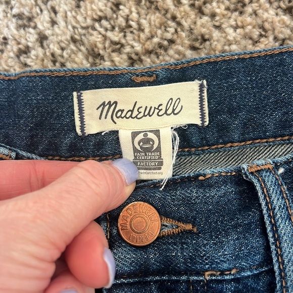 VGUC Madewell Darted Barrel Jean. Size 24 Petite - Picture 2 of 10